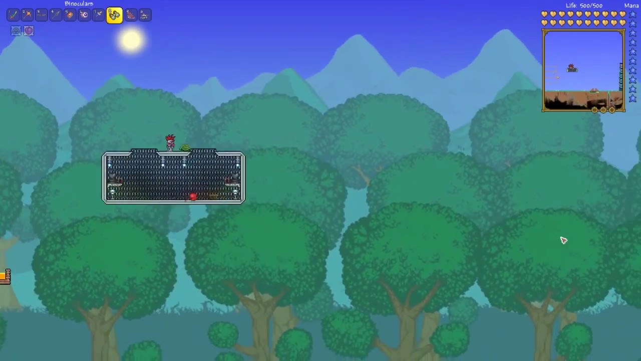 Poradnik Terraria Itemy Binoculars YouTube
