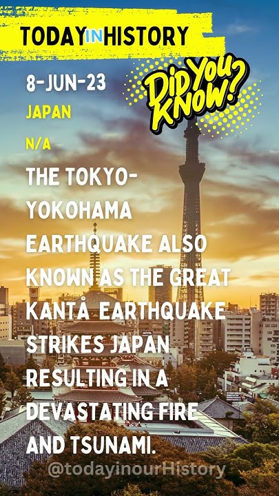Tokyo yokohama tsunami