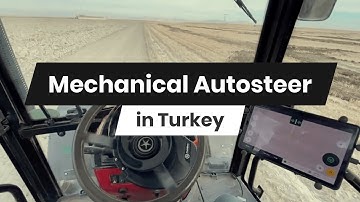 FieldBee Mechanical Autosteer in Turkey I Precision farming tools in action