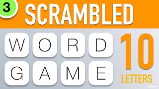Scrambled Word Games Vol. 3 - Guess the Word Game (10 Letter Words) screenshot 3