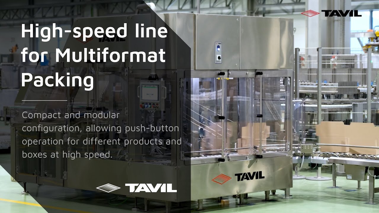High-speed line for Multiformat Packing