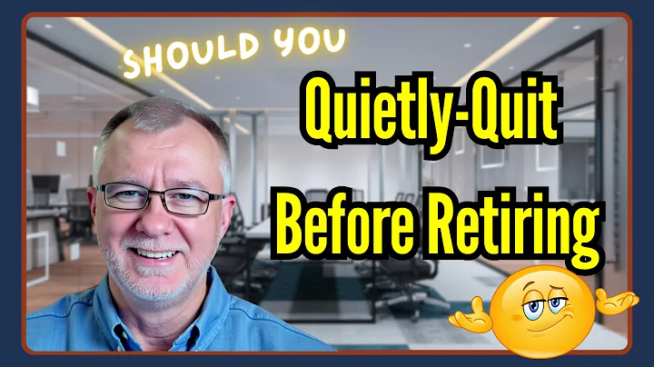 Is Quiet Quitting the Secret to a Happy Retirement?