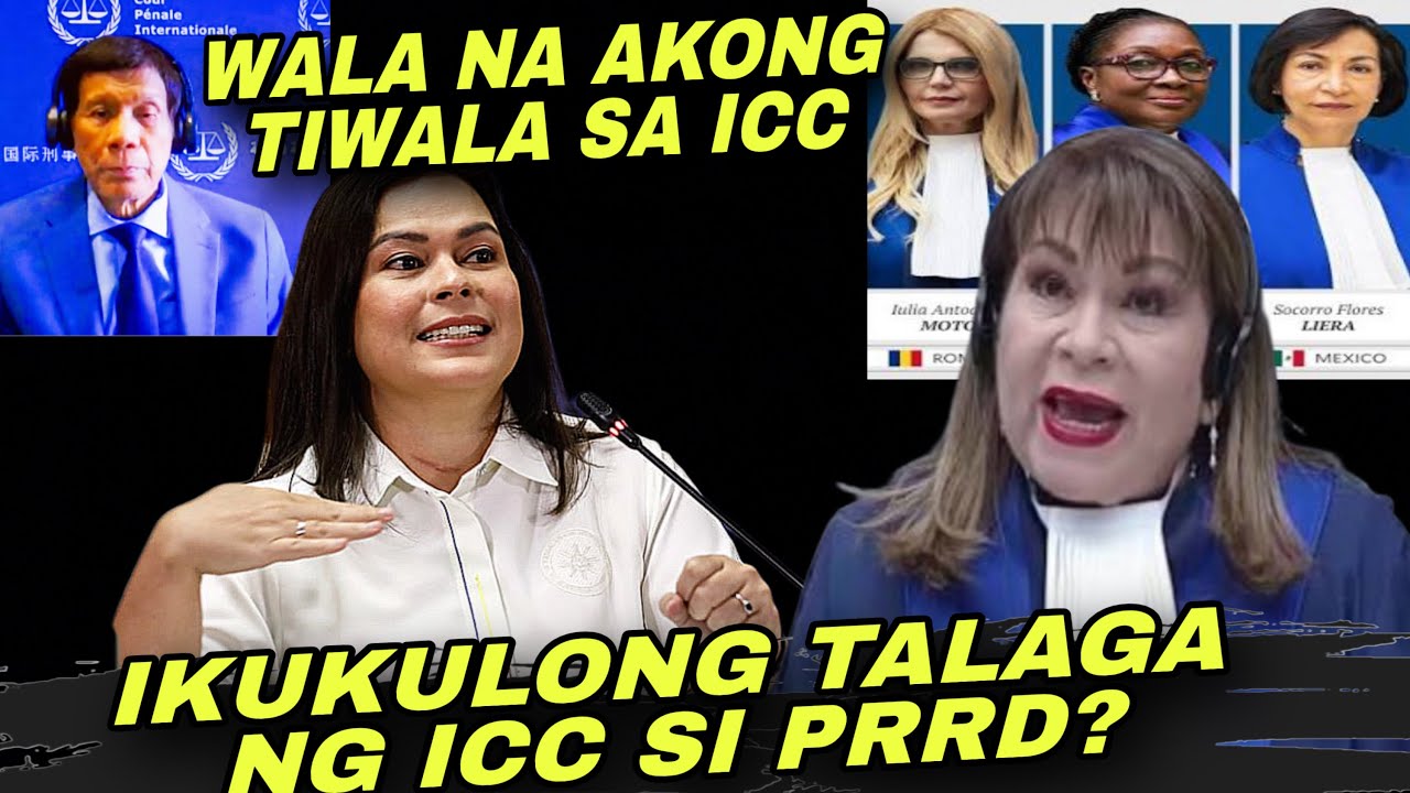 OMG! VP SARA WALA NG TIWALA SA ICC? NAKAKALUNGKOT NA KAPALARAN NI PRRD! 
