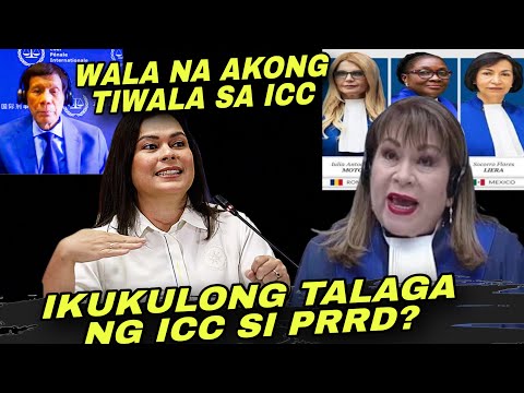 OMG! VP SARA WALA NG TIWALA SA ICC? NAKAKALUNGKOT NA KAPALARAN NI PRRD! 