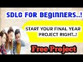 BCA final year Project Structure | last year project solutions | Software Development Life Cycle