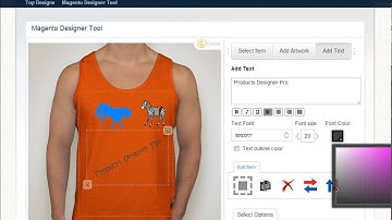 T-Shirt Designer Tool Magento Extenssion