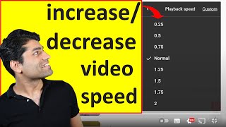 How to increase YouTube video speed