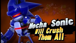 Super Smash Bros. Ultimate - Mecha Sonic Moveset Mod Trailer Outdated