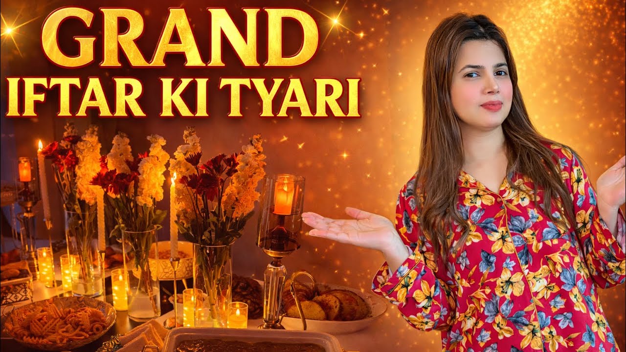 Decor for dinning table | iftar ki tyariiiii part 1