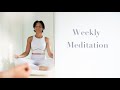 ✨ WEEKLY MEDITATION | 10 min - Rest is Productive ✨