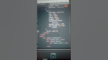 Solar System in HTML CSS #coding #csswebsite #solarsystem #solar #shorts #programming #frontend #css