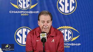 Nick Saban on the love for his team after Alabama wins the SEC championship
