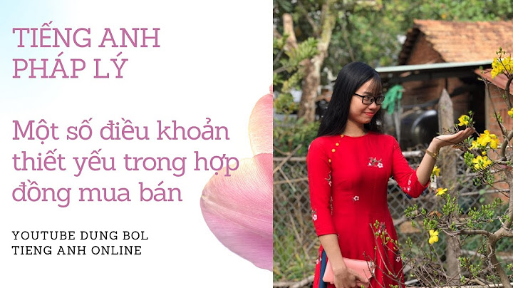 Điều khoản trong hợp đồng tiếng anh là gì