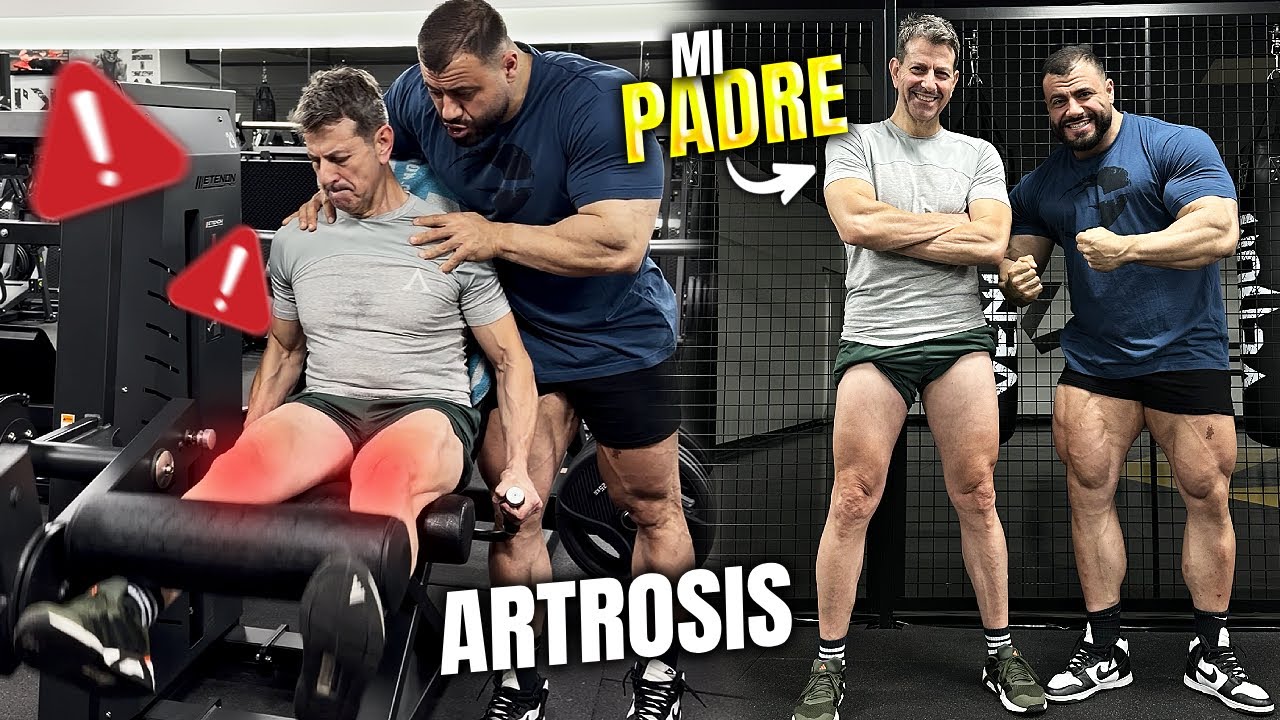 ENTRENO CON MI PADRE | ¿POR QUÉ NECESITAS TENER MÚSCULO SI QUIERES EVITAR EL QUIRÓFANO?