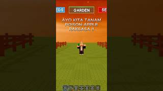 Poison Apple Method!! #growagarden #roblox #sicipun