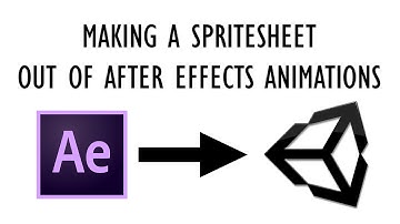 How to Convert After Effects Animations into a Spritesheet for Unity (Free and Quick)