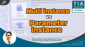 Multi-Instance DB vs Parameter Instance DB in TIA Portal