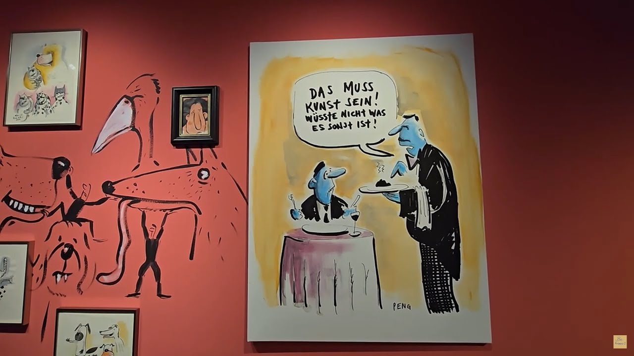 Wilhelm Busch - Deutsches Museum für Karikatur und Zeichenkunst || Germany || Cuộc sống ở Đức
