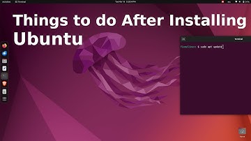 Things to Do After Installing Ubuntu | Speed Up & Optimize Your System