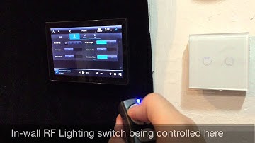 Use Chowmain Relay to Light driver with ip2rf Multix for Control4 navigator representation