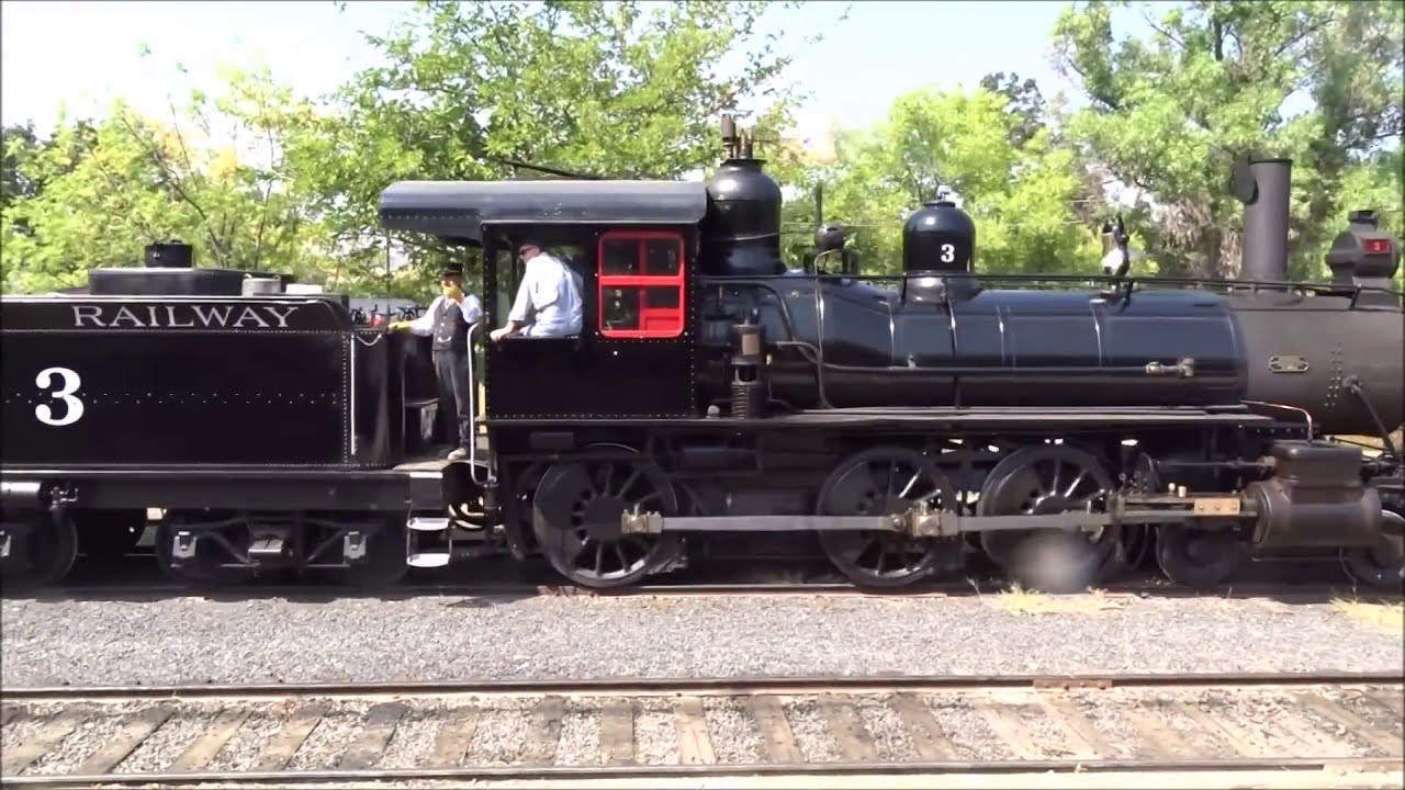 Sierra Railroad Jamestown CA - YouTube