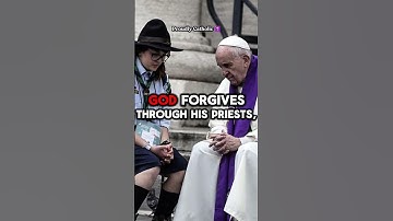 Why do Catholics Confess to a Priest and not Directly to God ✝️ #reels #catholic #christianity
