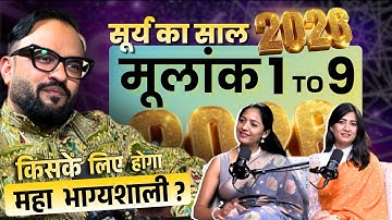 2026 Numerology Prediction | Mulank 1 To 9 | Love, Fame, Money & Life Forecast | Navaniit Mandhaani