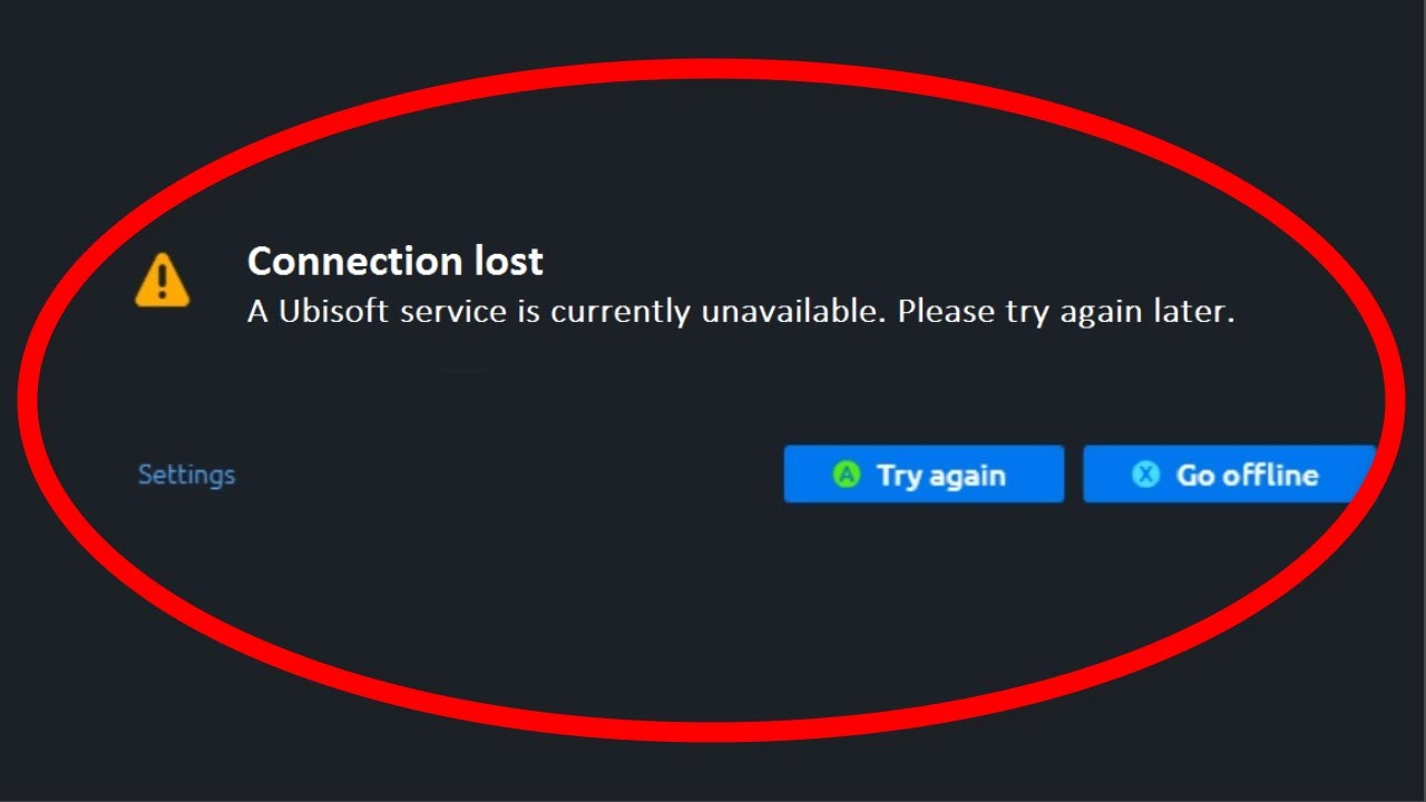 Connection lost server is unavailable