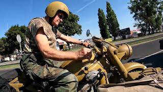 IX Rally of BMW R75 and Zundapp KS 750 motorcycles owner