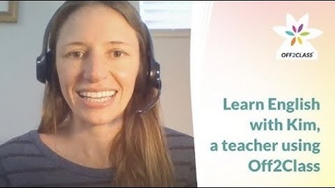 Learn English with Kim, a teacher using Off2Class