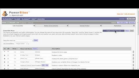 AgencyLogic Support Video - How To Link A Custom Page To Your PowerSite Menu