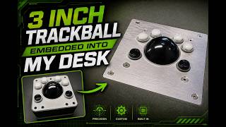 3-Inch Trackball Embedded Into My Desk |  Part 2