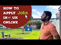 How To Apply Online Jobs In UK 🇬🇧 (England),How to create Resume?