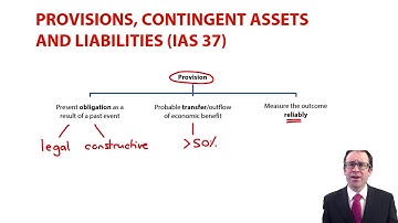 IAS 37 - provisions and contingent liabilities - ACCA Financial Reporting (FR)