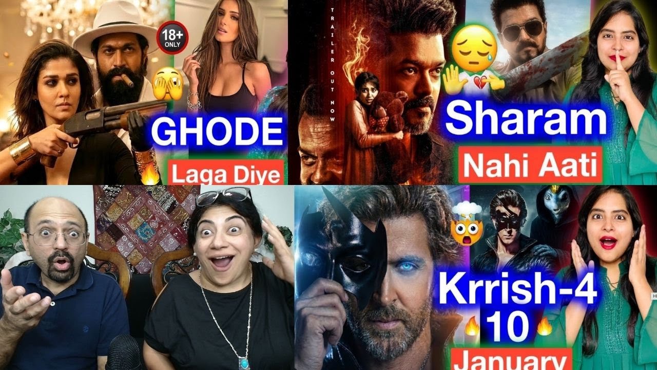 Toxic Yash Movie Tara Sutaria Connection | Jana Nayagan Trailer REVIEW | Krrish 4 Teaser 10 January?