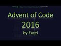 Advent of Code 2016 Day 7: Internet Protocol Version 7 using Excel