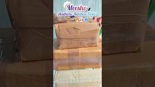 Aesthetic &amp; Useful Kitchen Finds from Meesho under ₹400#meeshofinds #kitchenitems #kitchenessentials