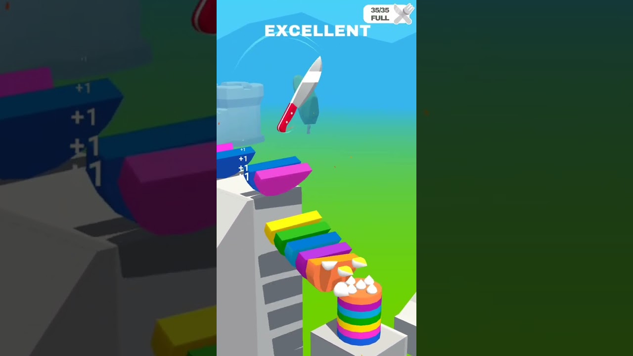 Slice It All Game! Satisfying and Relaxing ASMRSlicing Video part -4