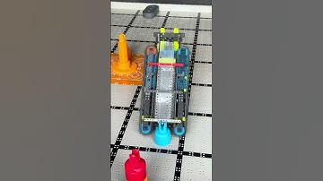 VEX IQ Mix and Match V1 Conveyor Intake Test (4 Motors) #vexiq