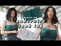 DIY KNIT TANK with... underwire? | WITHWENDY