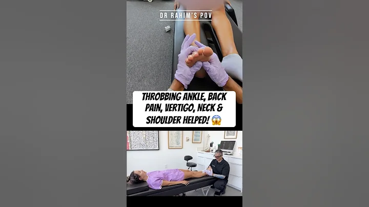 Throbbing Ankle, Back Pain from Scoliosis, Neck, Shoulder & Vertigo Helped ​⁠@DrRahim #shorts