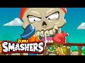 SMASHERS! Lost In The Jungle + More Kids Cartoons! | Zuru | Smashers World | Animated Stories