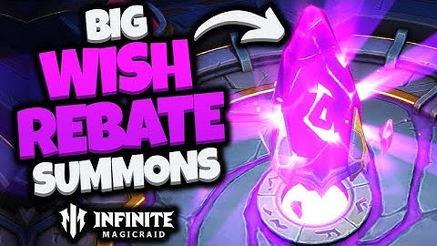 [Infinite Magicraid] BIG Wish Rate Summon Event