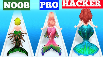 NOOB vs PRO vs HACKER in Heal the Mermaid