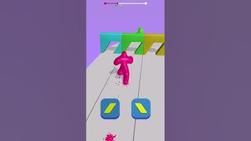 Panda 🐼 trying to defeat me🤣 #blobshifter3d #gaming #fun