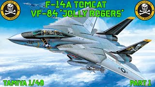 STEP BY STEP build Tamiya 1/48 F-14A Part 1