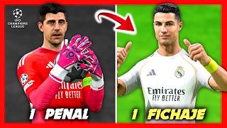 CADA PENAL QUE COURTOIS ATAJA = REAL MADRID MEJORA +1