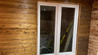 Summer house/bar build. Part 4: how to fit internal cladding.