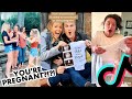 BEST Pregnancy Announcement TikTok Compilation! TikTok Telling Boyfriend I&#39;m Pregnant Part 4!