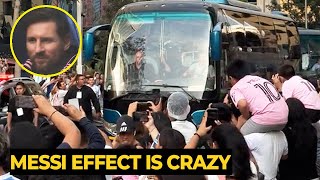 Nashville Fans Go Wild Welcoming Messi Before Inter Miami Vs. Nashville